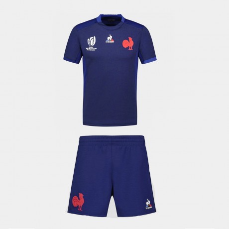 France Kids Home RWC 2023 Rugby Kit – Official Youth Replica Jersey