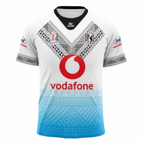 Fiji Bati Home Rugby Jersey 2022 – Official RLWC Replica