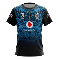 Fiji Bati Mens Pacific Test Rugby Jersey 2022
