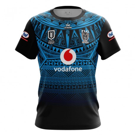 Fiji Bati Mens Pacific Test Rugby Jersey 2022 – Lightweight & Moisture-Wicking