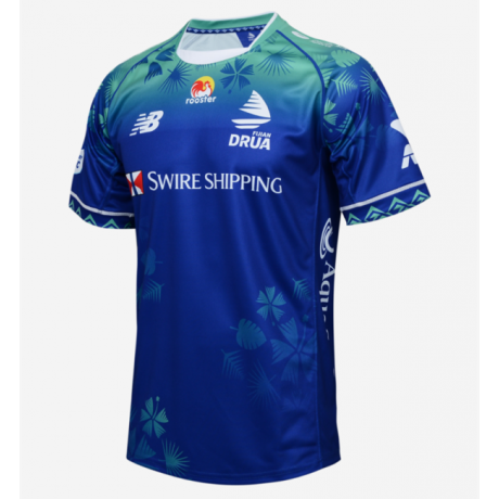 Fiji Drua 2024 Home Rugby Jersey – Official Men’s Replica by New Balance