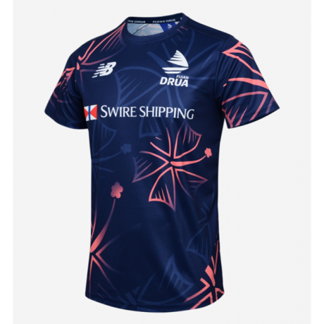 Fiji Drua Run Out Rugby Tee 2024 – Official New Balance Tee