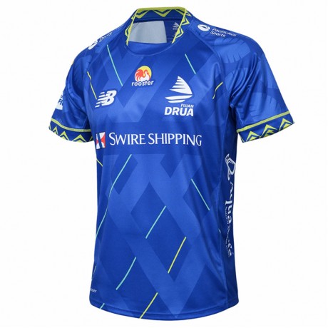 Fiji Drua Men’s Home Rugby Jersey 2025 – Official Supporter Jersey
