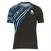 Paris Olympics 2024 Fiji Sevens Mens Away Rugby Jersey