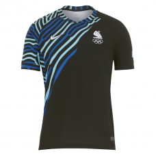 Paris Olympics 2024 Fiji Sevens Mens Away Rugby Jersey