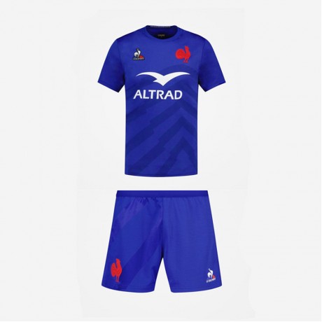France Kids Home Rugby Kit 2022-23 - Official French Rugby Kit for Kids