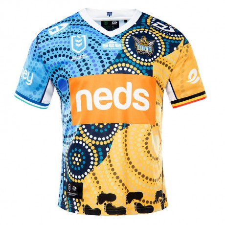 Gold Coast Titans Indigenous Rugby Jersey 2021 | Official NRL Kit