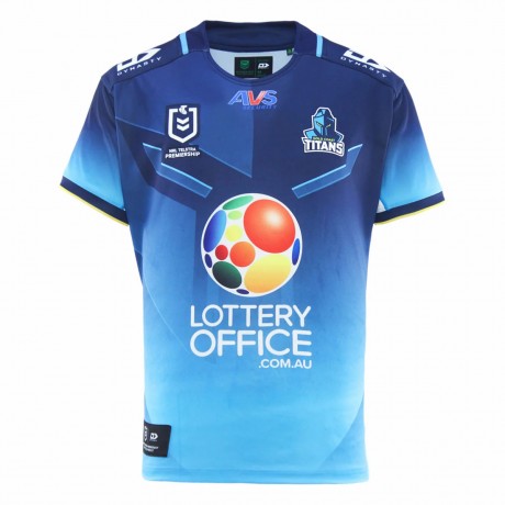 Gold Coast Titans Men's Home Rugby Jersey 2025 – Classic & Sustainable