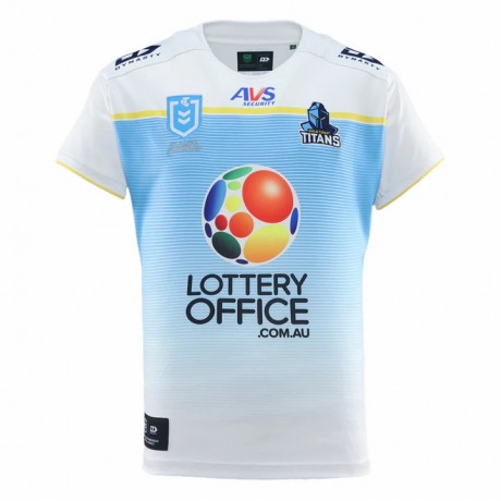 Gold Coast Titans Men's Away Rugby Jersey 2025 – Lightweight & Sustainable
