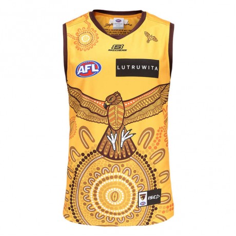 Hawthorn Hawks 2023 Indigenous Guernsey – Authentic AFL Heritage Jersey