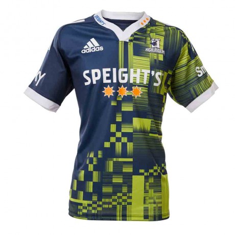 Highlanders 2022 Rugby Training Jersey | Recycled Fabric, Official Design