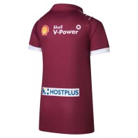 Harvey Norman QLD Maroons Kids Home Rugby Jersey 2025