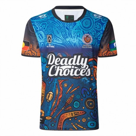 Indigenous All Stars Men's Home Rugby Jersey 2025 – Durable & Comfortable