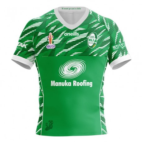 Ireland Mens World Cup Home Rugby Jersey RLWC 2021 – Official Team Gear