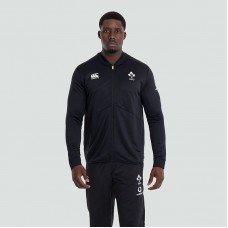 Canterbury Ireland IRFU Mens Track Rugby Jacket Black 2020