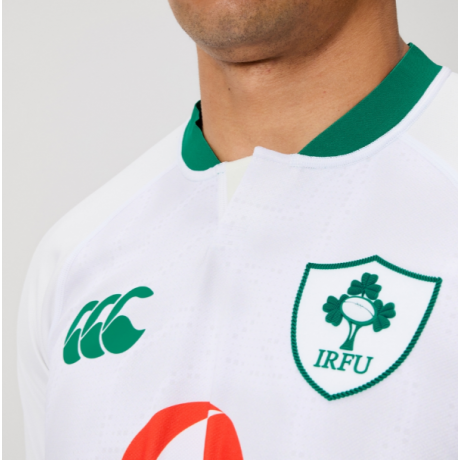 Ireland 2026 White Away Rugby Jersey Men Detail