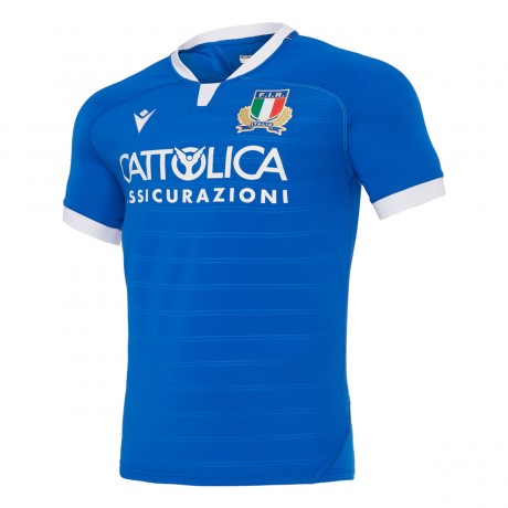 Official Italy Poly Home Rugby Jersey 2021 – Lightweight & Breathable