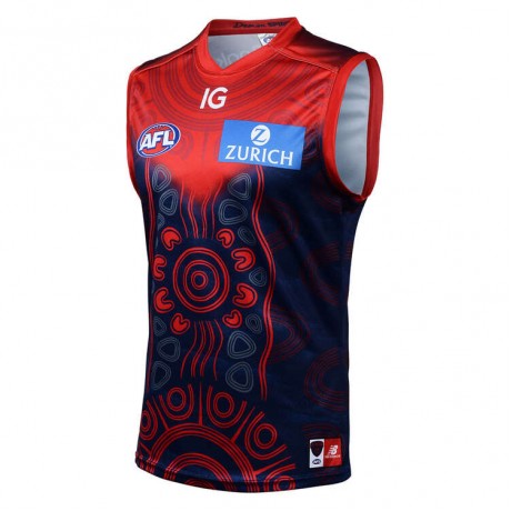 Melbourne Demons 2023 Indigenous Guernsey – Narrm AFL Jersey