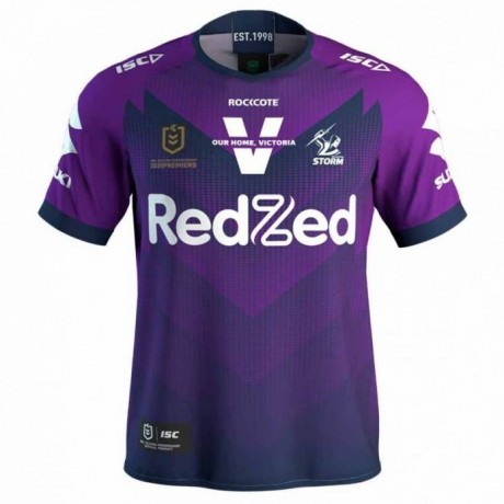 Official Melbourne Storm Mens Premiers Rugby Jersey 2020 – Limited Edition