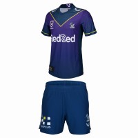 Melbourne Storm Kids Home Rugby Kit 2021