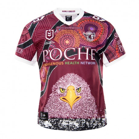 Manly Sea Eagles Indigenous Rugby Jersey 2021 | Official NRL Shirt