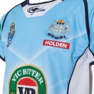 Maillot NSW Blues 2017 homme State of Origin avec tissu ventilé et écusson brodé