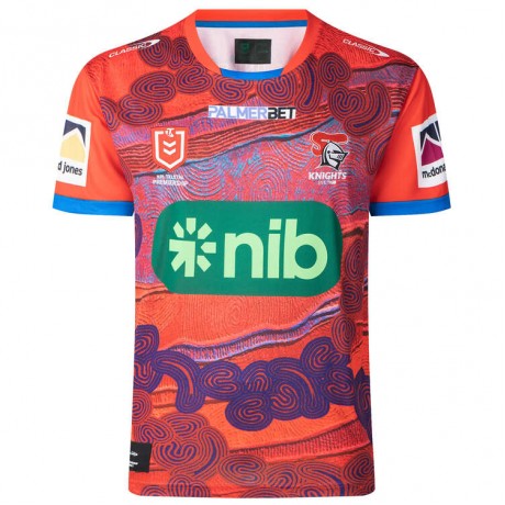 Newcastle Knights Indigenous Rugby Jersey 2024 – Official NRL Kit