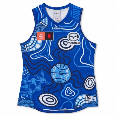 North Melbourne AFLW Indigenous Guernsey 2023 – Men’s Season 8 Jersey