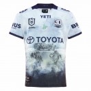 North Queensland Cowboys Men's Defence Rugby Jersey 2025 – Eco-Friendly ANZAC Tribute Jersey