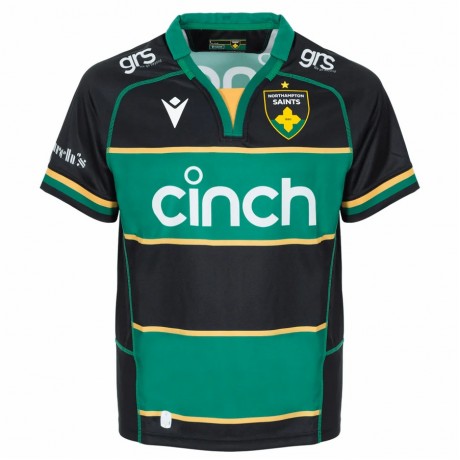Northampton Saints 2024 Home Jersey – Eco Rugby Shirt for Adults