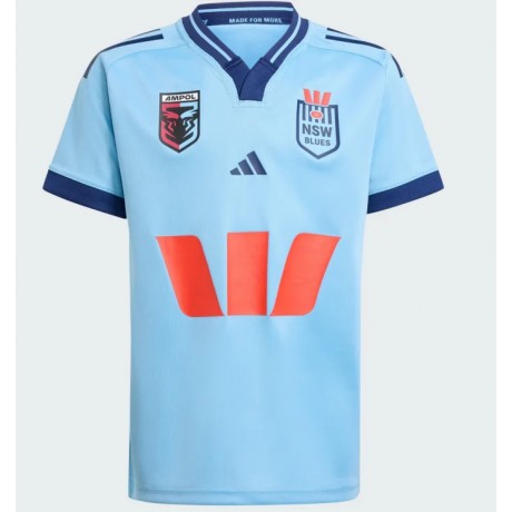 NSW Blues Kids Home Rugby Jersey 2025 – Official adidas Youth Jersey