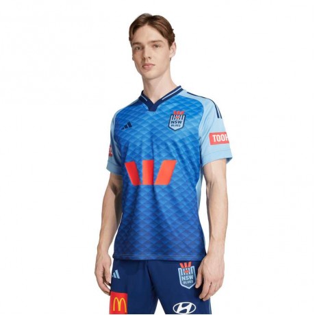 NSW Blues 2025 Training Rugby Jersey – Official Team Kit by adidas