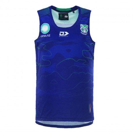 Warriors Men's Training Rugby Singlet 2024 | Lightweight & Eco-Friendly