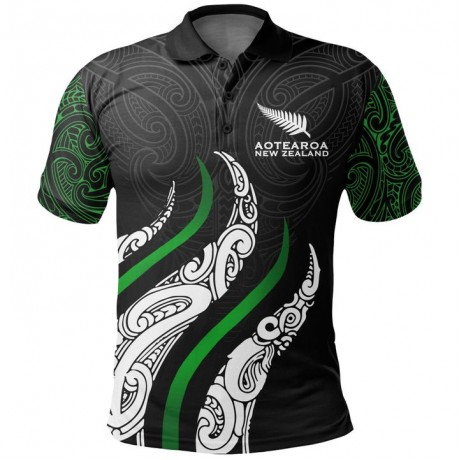 New Zealand Aotearoa Polo Shirt – Soft, Durable & Breathable