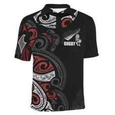 New Zealand Rugby Maori Polo Shirt