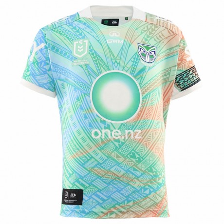 New Zealand Warriors Pasifika Rugby Jersey 2025 – Vibrant & Sustainable