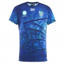 New Zealand Warriors Warm Up Paua Rugby Tee 2025 – Lightweight & Breathable