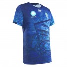 New Zealand Warriors Warm Up Paua Rugby Tee 2025 – Lightweight & Breathable