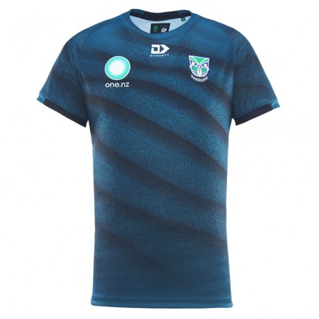New Zealand Warriors Training Coaches Rugby Tee 2025 – Lightweight & Durable