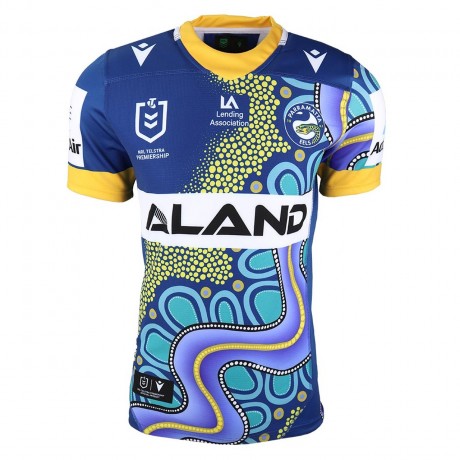 Parramatta Eels Indigenous Rugby Jersey 2021 | Official NRL Gear
