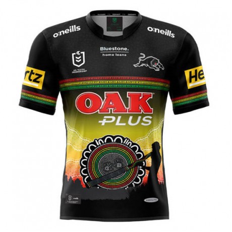 Penrith Panthers Indigenous Rugby Jersey 2022 | NRL Official & Cultural Design