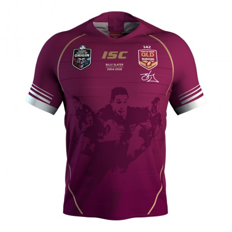 Queensland Maroons 2018 Billy Slater Jersey – State of Origin