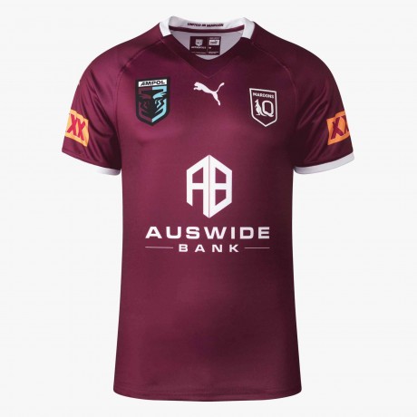 QLD Maroons State of Origin Home Rugby Jersey 2022 – Official Men's Kit
