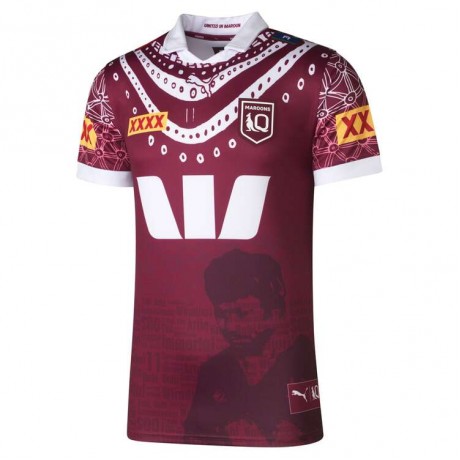QLD Maroons Indigenous Rugby Jersey 2025 – Official Limited Edition