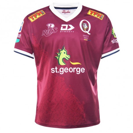 Queensland Reds Mens Home Rugby Jersey 2021 | Official Reds Shirt