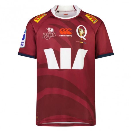 Queensland Reds Home Rugby Jersey 2023 – Official Super Rugby Shirt