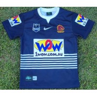 Brisbane Broncos Men's  Cyril Connell Retro Rugby Jersey 2010