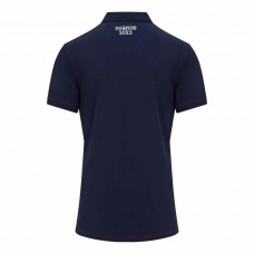 France RWC Mens Cotton Navy Rugby Polo 2023