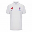 France RWC White Polo 2023 – Official Rugby Cotton Shirt