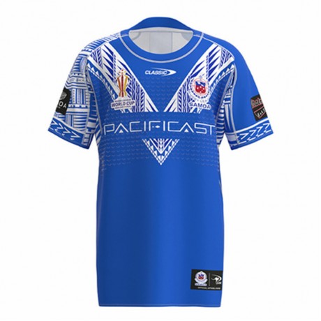 RLWC Samoa Mens Pro Jersey 2021 | Official Rugby Shirt